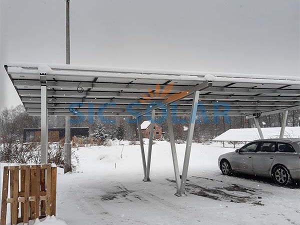 Bãi đậu xe năng lượng mặt trời 30KW ở Bulgaria
