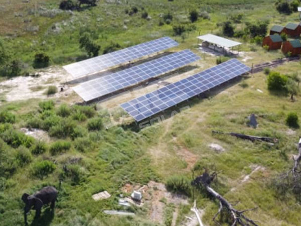 76KW Hệ thống lắp đặt trên mặt đất ở Châu Phi | Sic-solar.com