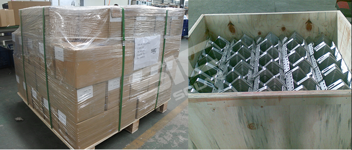 Package for solar roof hook