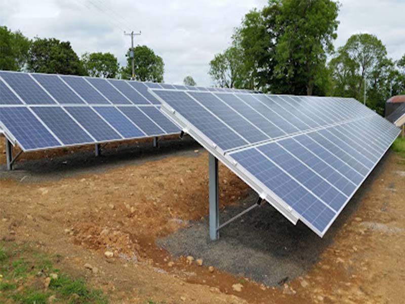 Giá đỡ mặt đất năng lượng mặt trời