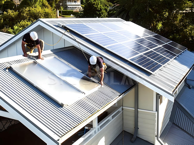 Giá đỡ mái nhà năng lượng mặt trời