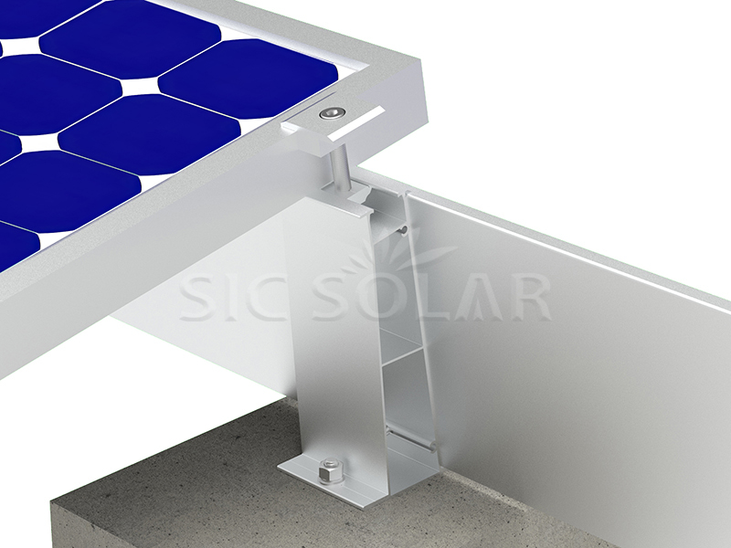 Hệ thống lắp đặt mái bằng cho tấm pin mặt trời