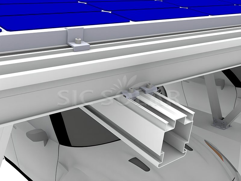 Trạm đậu xe năng lượng mặt trời Pv