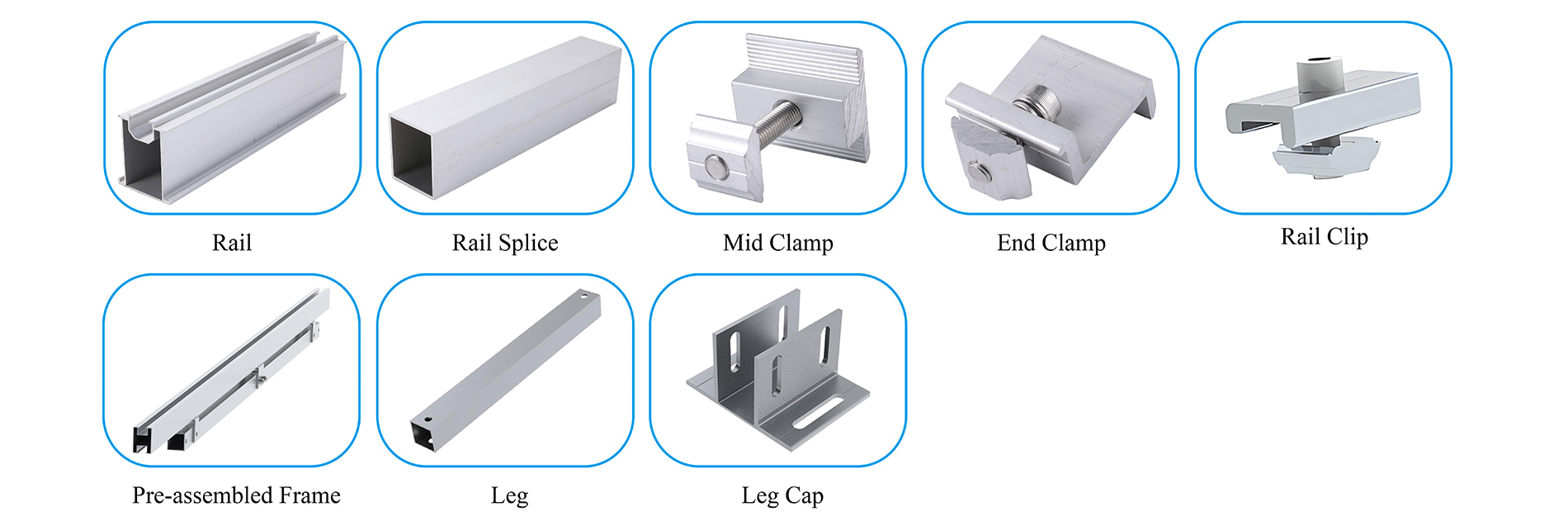 Hệ thống lắp đặt mặt đất bằng bảng điều khiển năng lượng mặt trời