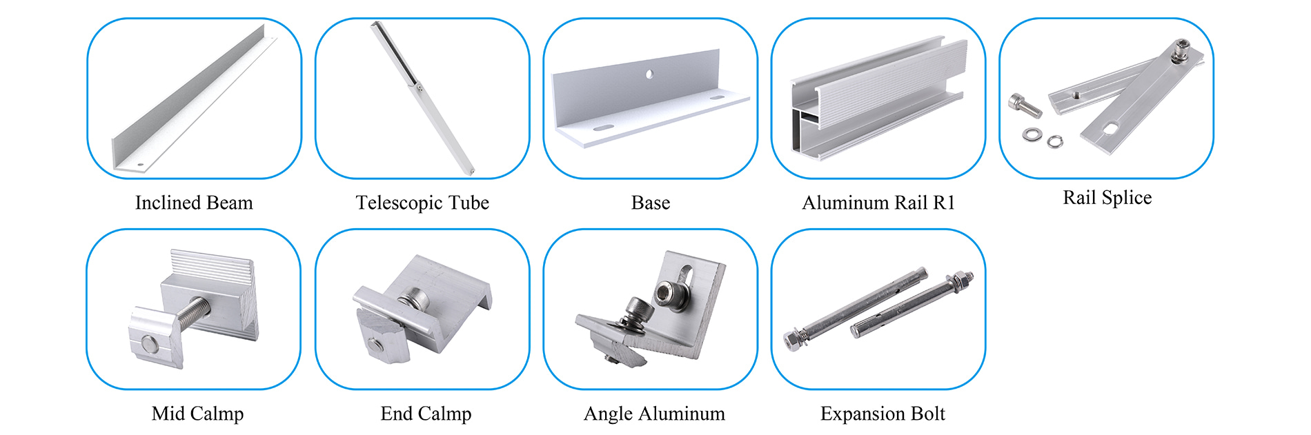 flat roof mounting system