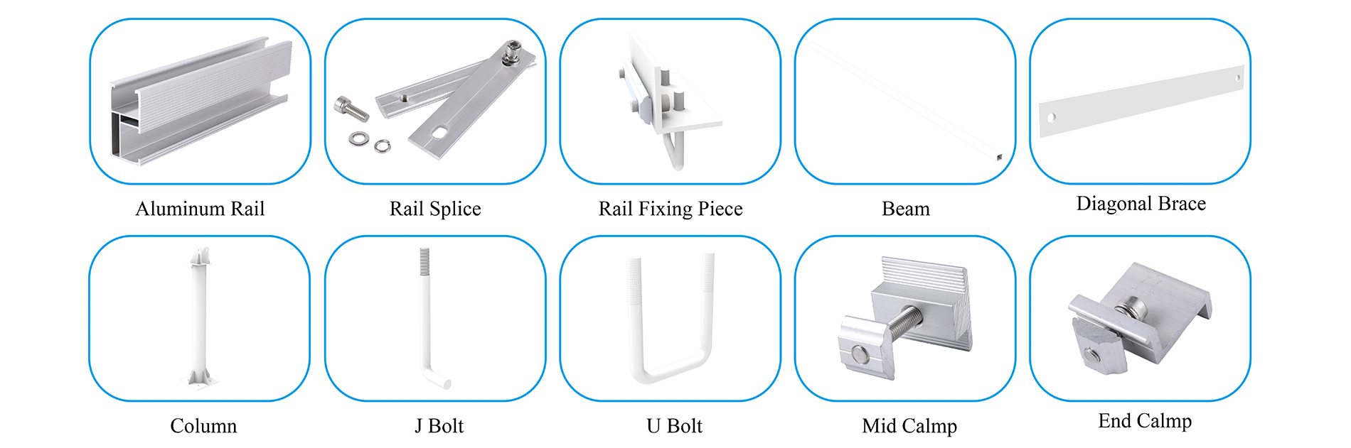 Solar ground pole system