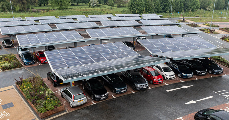 Steel Solar Carport System