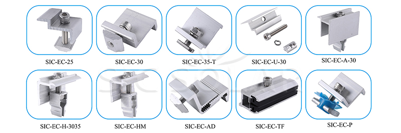 Solar Mounting End Clamp