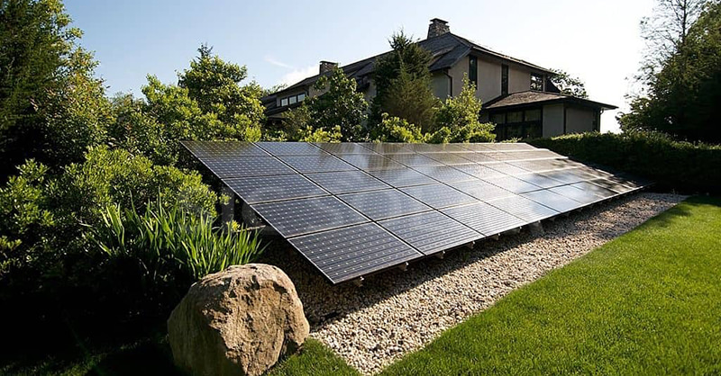 ground mounted solar panel frames