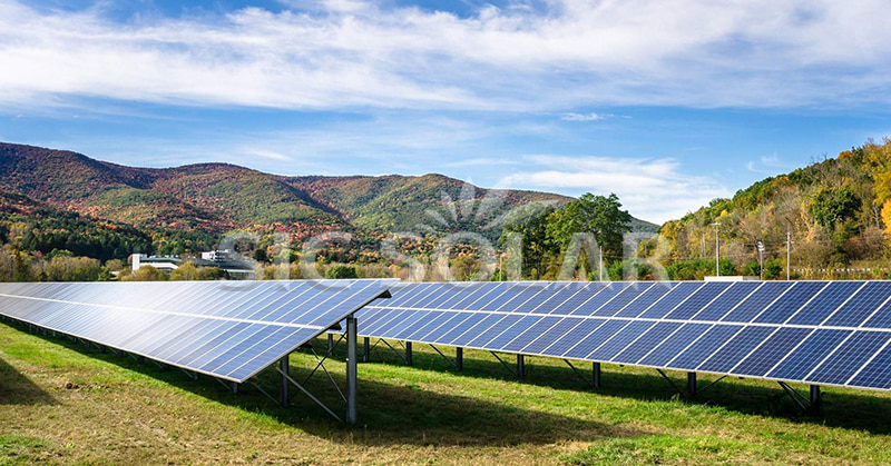 solar ground mounting structure