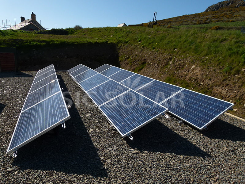 ballasted ground mount system