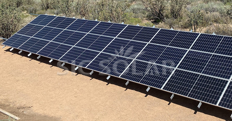 ground mounted solar array ground mounted solar array