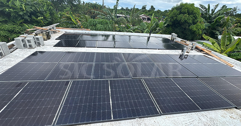 flat roof solar panel mounting kit