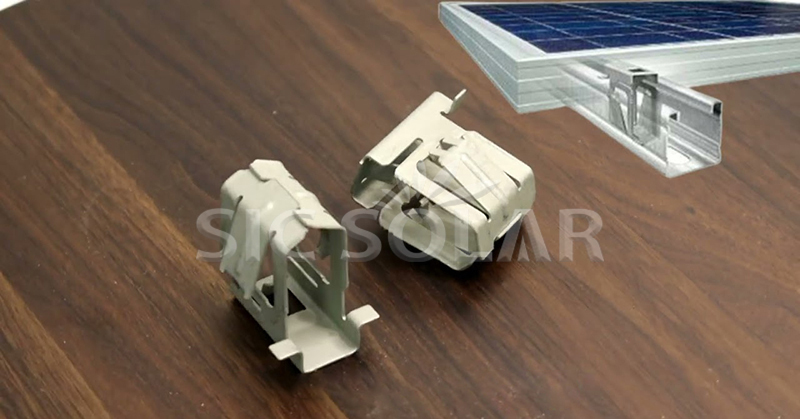 solar anti theft clips