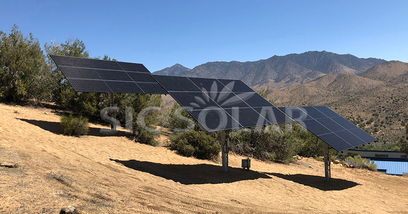 single pole solar mount