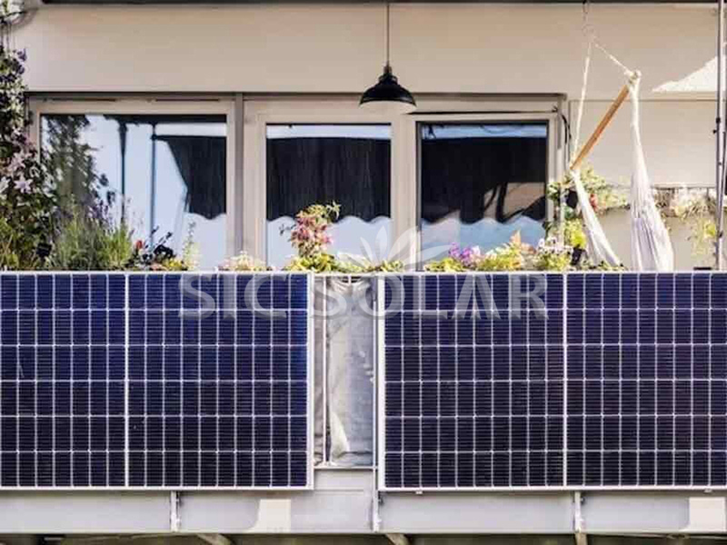homes photovoltaic balcony solar mounting