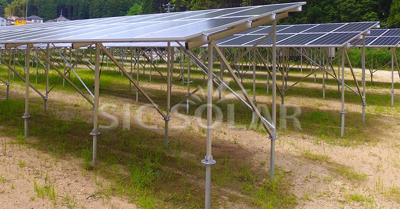 ground mounted solar system