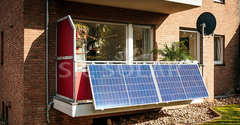 balcony solar system