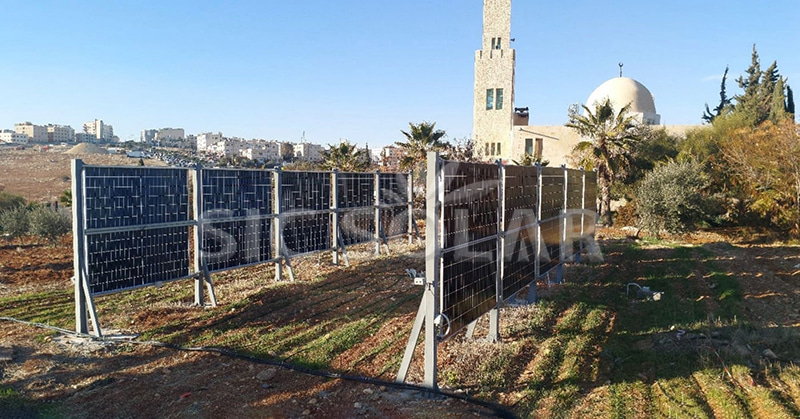 vertical solar system