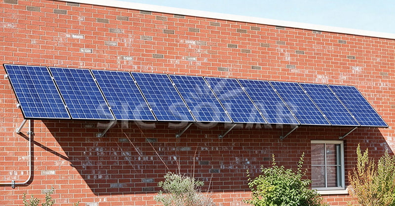 wall mounted solar panels uk