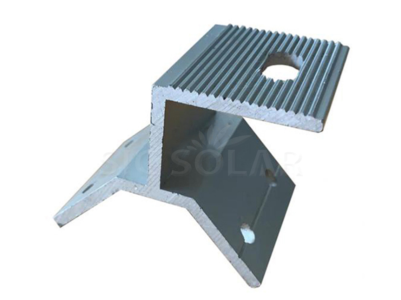 Aluminum metal roof clamps