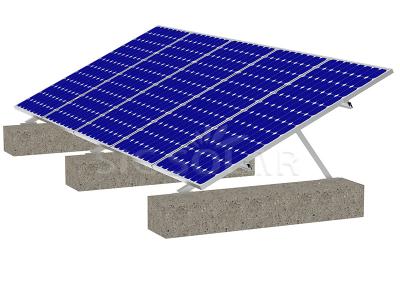 Fixed solar panel tilt mount kit