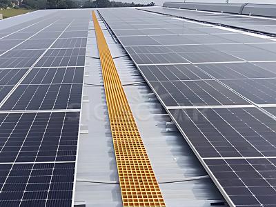 frp walkway solar