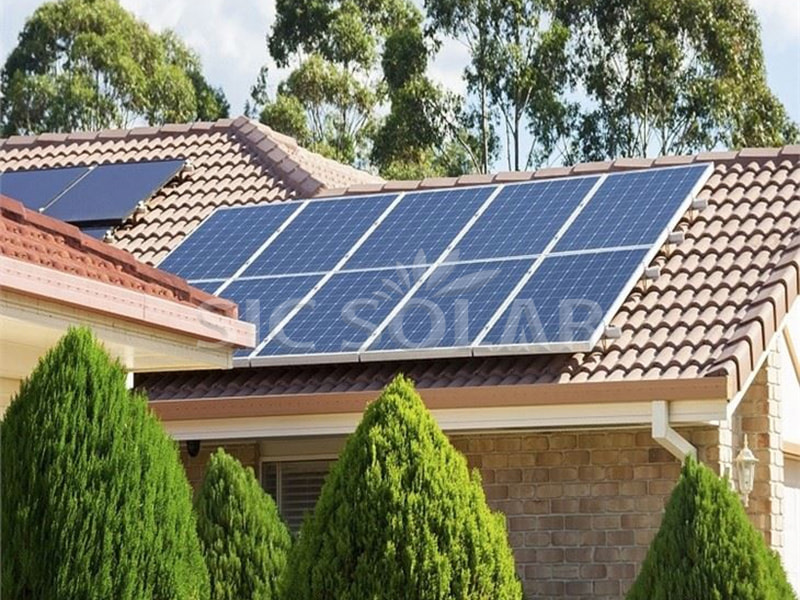 Giá đỡ lắp đặt năng lượng mặt trời 10KW cho mái ngói gốm tại Úc