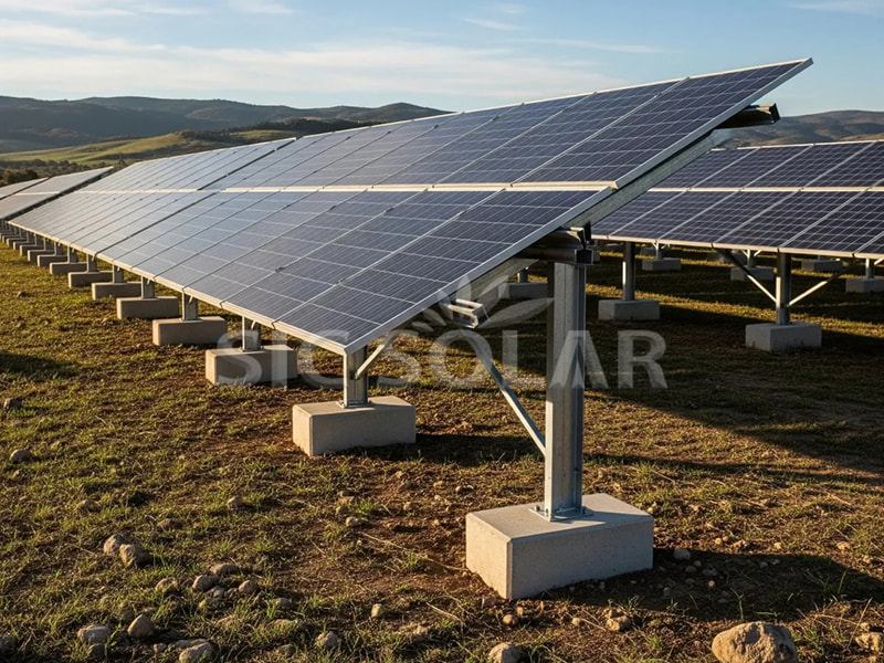 600KW Ground Mounted Solar Structure Design In Australia