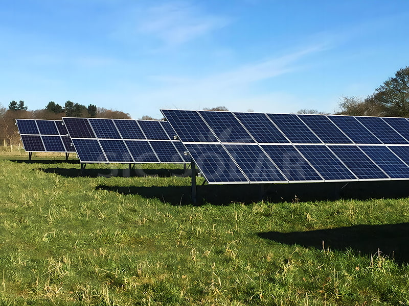 Dự án năng lượng mặt trời gắn trên mặt đất 2MW ở Hungary